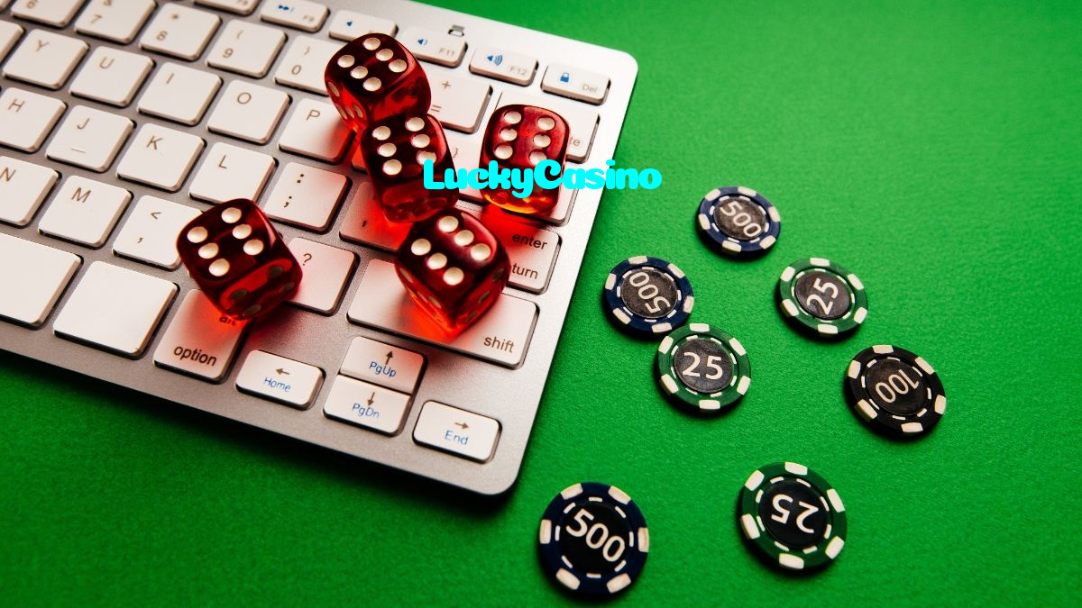 LuckyCasino casino presented on mobile device in Pakistan with slots and live games